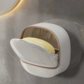 Luxury Soap Box with Lid and Drain Tray