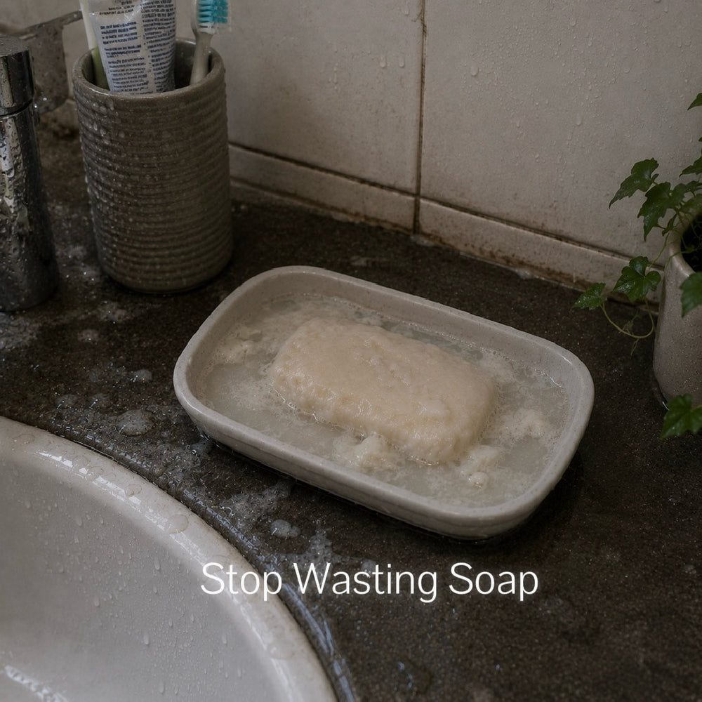 Luxury Soap Box with Lid and Drain Tray